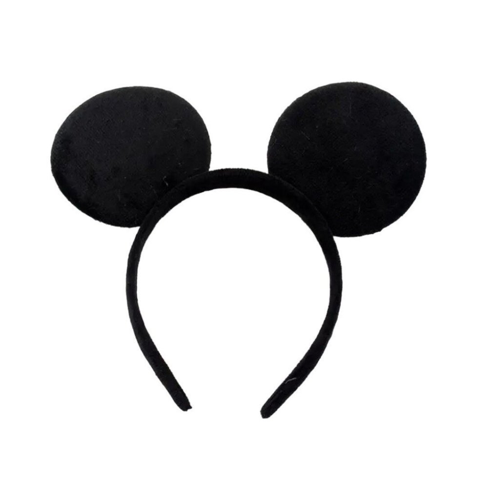 Adorable Black Mouse Ears Headband for Kids Unisex